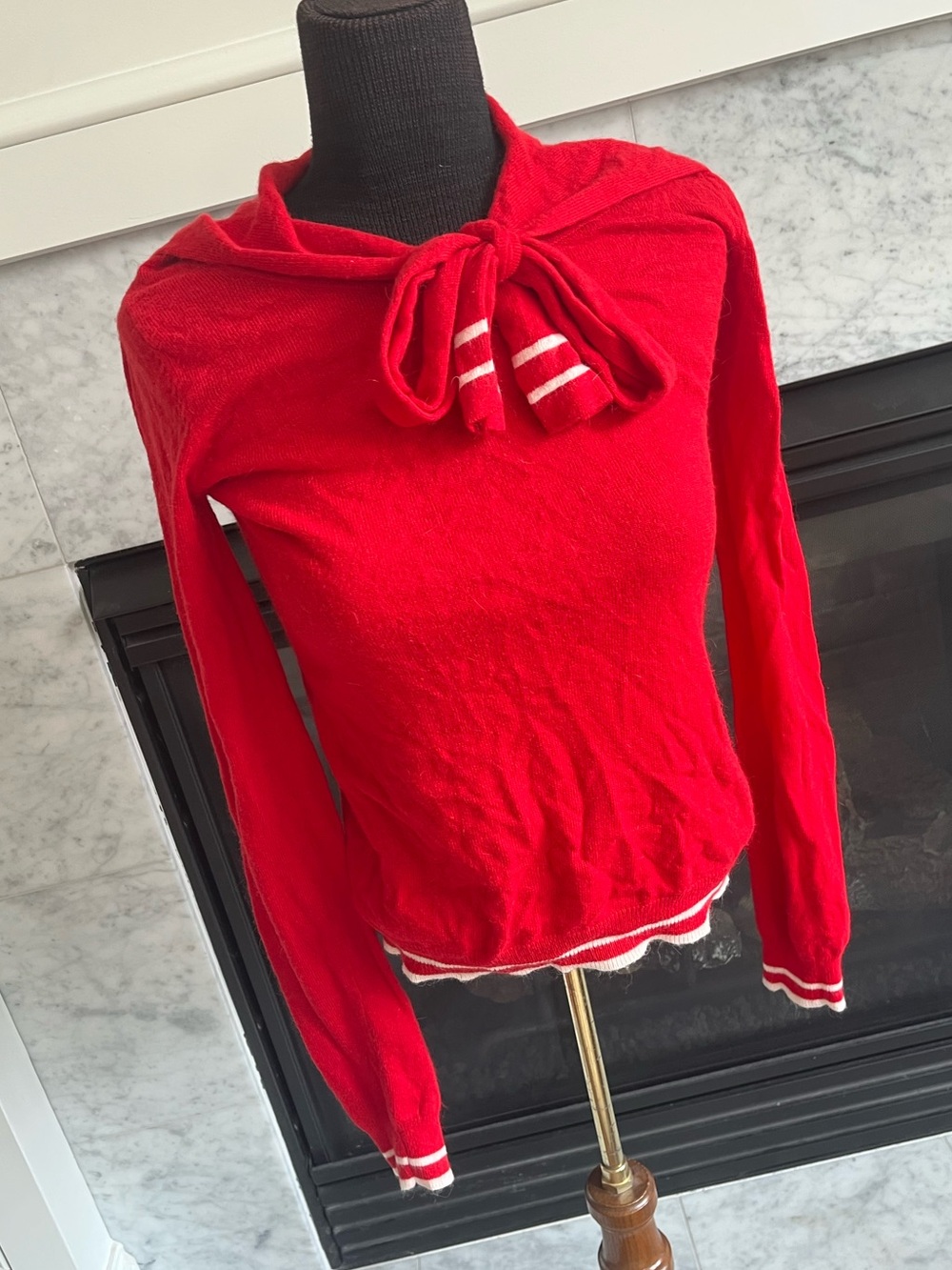 New with tags forever 21 red sailor sweater size small